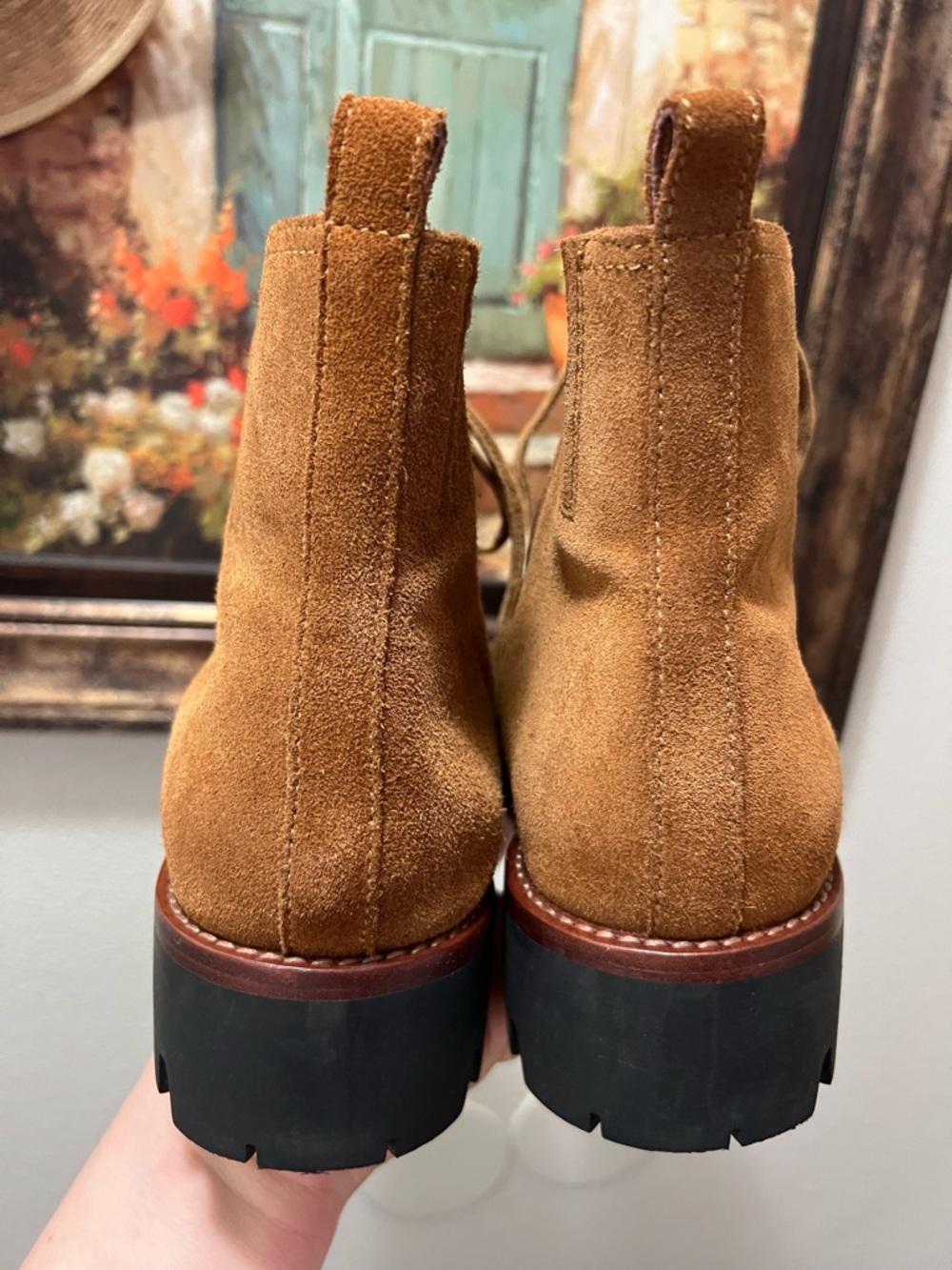 Jeffrey Campbell Sherpa Tongue hiking Lace up boots - Picture 5 of 16